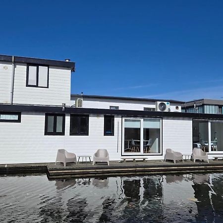 Houseboat The New Lake - Nieuwe Meer Amsterdam Eksteriør billede